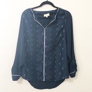 ModCloth | Longsleeve Blouse